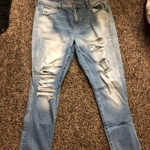 Super stretch x Jegging American Eagle jeans.